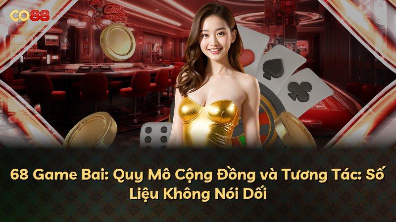 68 Game Bai: Quy Mô Cộng Đồng và Tương Tác: Số Liệu Không Nói Dối