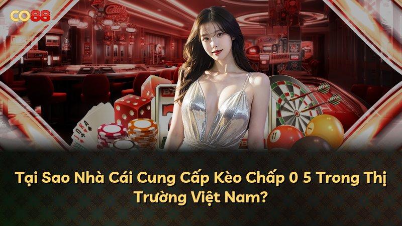 Tại Sao Nhà Cái Cung Cấp Kèo Chấp 0 5 Trong Thị Trường Việt Nam?