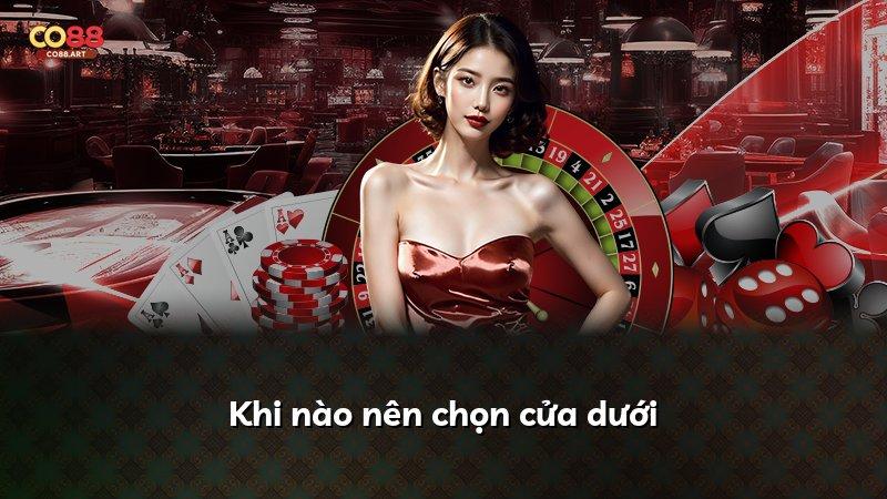 Khi nào nên chọn cửa dưới
