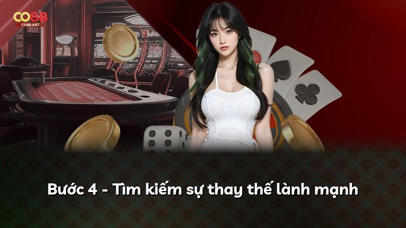 Bước 4 - Tìm kiếm sự thay thế lành mạnh